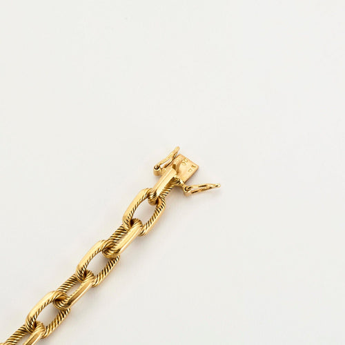 Bracelet Boucheron - Rare Bracelet Vintage Deux Tons 58 Facettes LP967/2