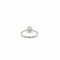 Bague 53 Bague Or blanc avec un magnifique diamant 58 Facettes 1.0000143/1
