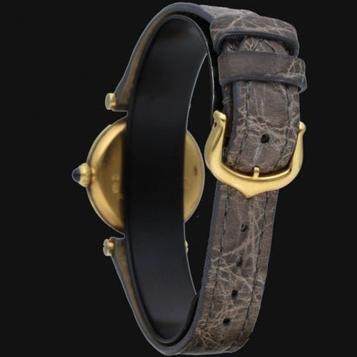 Montre Cartier Montre Must De Cartier Vermeil 58 Facettes MT41231