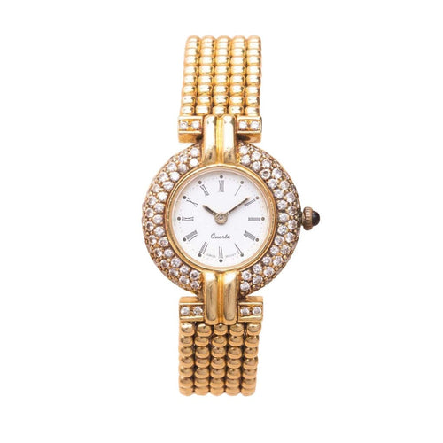 Montre Montre Vintage Tennis or diamants 1.90 carat 58 Facettes 793339