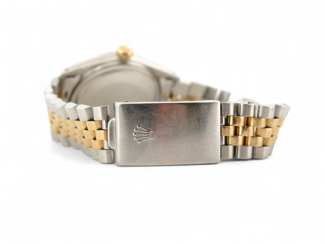 Montre vintage montre ROLEX datejust 16013 36 mm or et acier jubile automatique 58 Facettes 271034