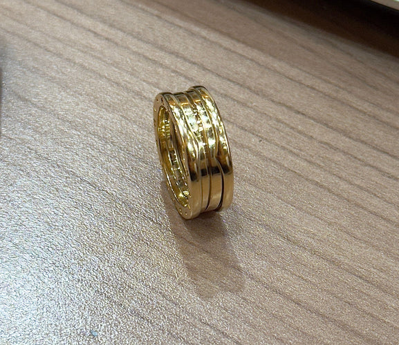 Bague 60 Bague Bulgari B-Zero1 en or jaune 10,22 gr 58 Facettes