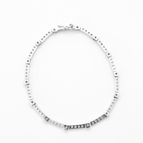 Bracelet Bracelet maillons rectangulaires Diamants 58 Facettes