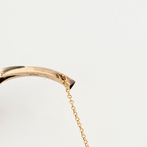 Bracelet Bracelet Napoléon III or rose doublé d'argent, diamants 58 Facettes LIS1795