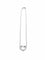 Collier CARTIER - C Collection Collier cœur en or blanc 58 Facettes