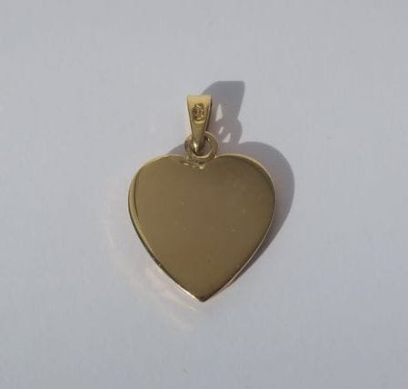 Pendentif PEYNET - pendentif coeur Les Amoureux 58 Facettes