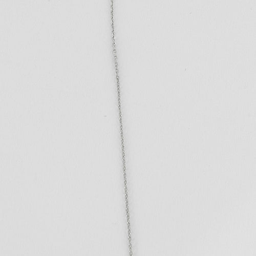 Collier COLLIER OR BLANC DIAMANT 0,15ct 58 Facettes M8927