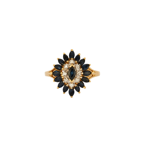 Bague 55 Bague à motif floral 58 Facettes 240247