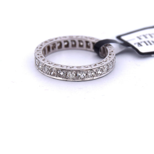 Bague 53 Bague en or blanc et diamants Veretta 58 Facettes