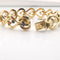 Bracelet Bracelet or jaune diamants et saphirs 58 Facettes