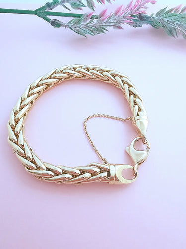 Bracelet Bracelet maille palmier Or Jaune 58 Facettes AA 1649