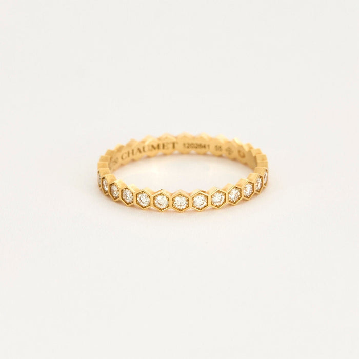 CHAUMET - Bee my love ring in yellow gold with diamonds