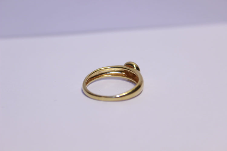 Bague 48 Bague solitaire Diamant 0.065ct 58 Facettes