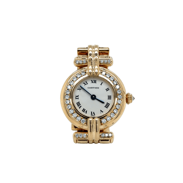 Montre CARTIER - Montre Colisée or jaune diamants 58 Facettes 1.0000226/1