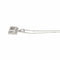 Collier Pendentif  Or blanc Diamant 58 Facettes 4061322CN