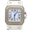 Montre Cartier Montre Santos Dame Or Jaune 18K Et Acier 58 Facettes MT42450