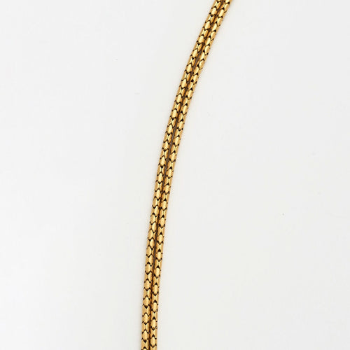 Collier Sautoir or colonne 58 Facettes 352A00112