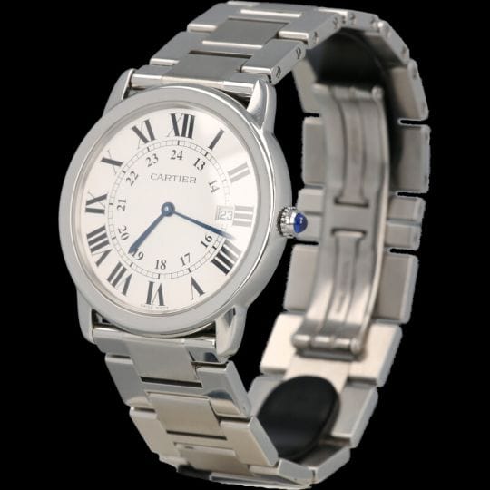 Montre Cartier Montre Ronde De Cartier 58 Facettes MT40115