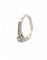 Bague 54 Solitaire en or blanc et diamants 58 Facettes