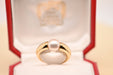 Bague 51 Cartier - Bague Vintage Perle Akoya Or Jaune 58 Facettes