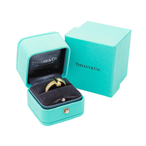 Bague 51 Tiffany & Co Bague T Or jaune Diamant 58 Facettes 4342791RV