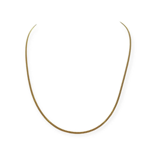 Kette Kette Kettenglied Panzerkette 52cm aus Gelbgold 750 58 Facettes 330088268