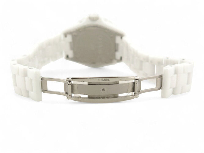 Montre montre CHANEL j12 h3404 automatique moonphase ceramique blanche 58 Facettes 271323