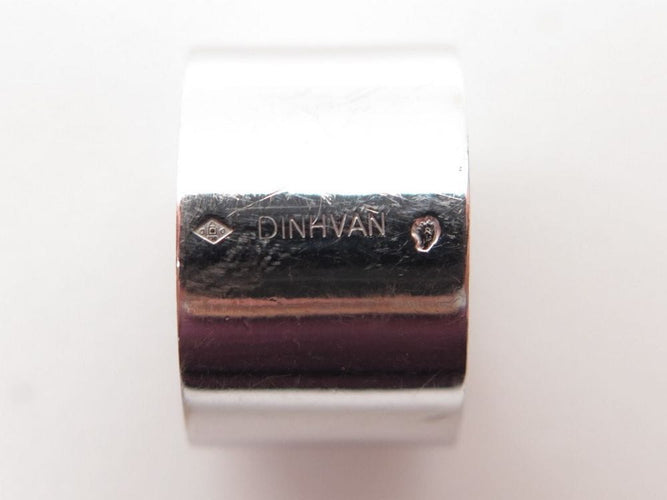 Bague 51 bague DINH VAN anthea gm t51 en or blanc 18k 6.2gr 19 diamants 0.39ct 58 Facettes 271709