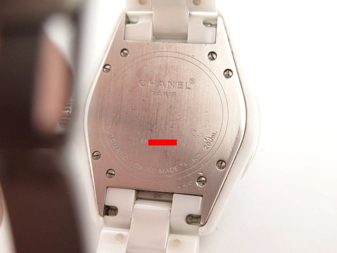 Montre montre CHANEL j12 h0969 ceramique diamants 1.6ct 38mm automatique 58 Facettes 271949