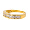 Bague 54 Bague  Demi alliance  Or jaune Diamant 58 Facettes 4084160CN