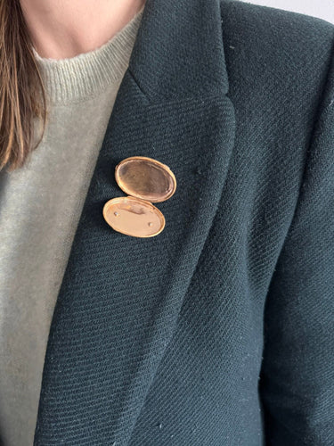 Broche Broche porte-photo en or rose 58 Facettes