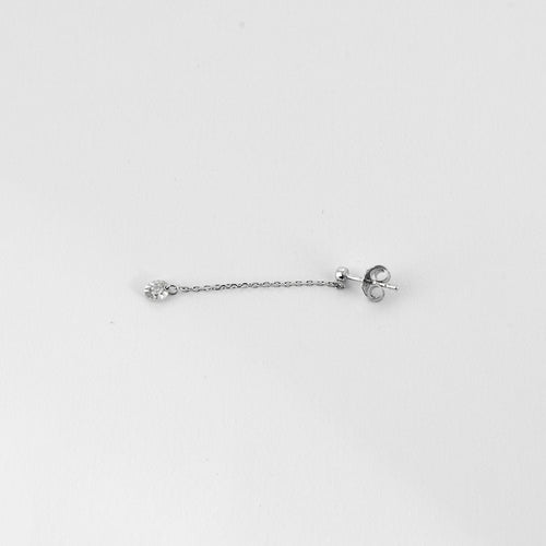 Boucles d'oreilles BOUCLES D'OREILLE OR BLANC DIAMANTS 58 Facettes M8927