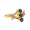 Bague 52 Bague  Or jaune Saphir, Diamant 58 Facettes 3860534RV