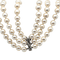 Collier Collier Perles de culture- 3 rangs - Fermoir Or blanc 58 Facettes 1.0000481/1