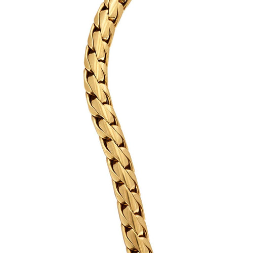 Collier Collier or jaune maille palmier 58 Facettes LP466/9