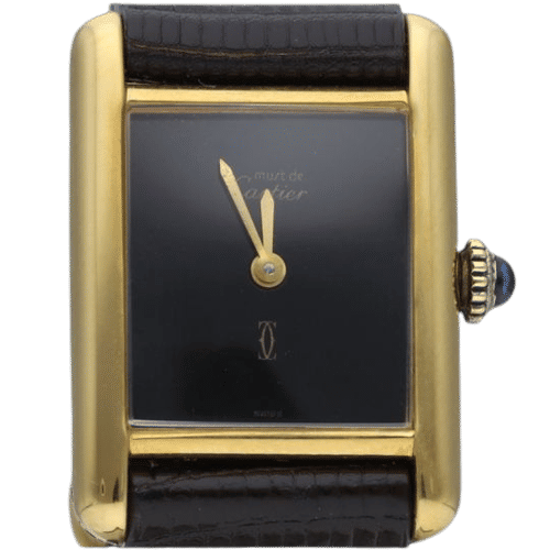 Montre Cartier Montre Tank Vermeil 58 Facettes MT42242