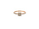 Bague 55 bague juliette juju j0303p 6mm en or rose 18k & diamants 0.45ct 58 Facettes 267117