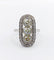 Bague 54.5 Bague marquise art deco Platine 2,25 carats diamant taille ancienne (circa 1910) 58 Facettes A06120
