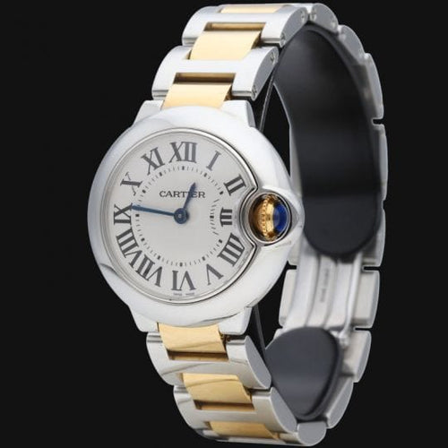 Montre Cartier Montre Ballon Bleu De Cartier 28Mm Quartz 58 Facettes MT43630