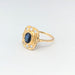 Bague 58 Bague or jaune saphir et diamants 58 Facettes 31192