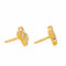 Boucles d'oreilles Cartier Boucles d'oreilles Puces Hindu Or jaune Diamant 58 Facettes 4648546RV