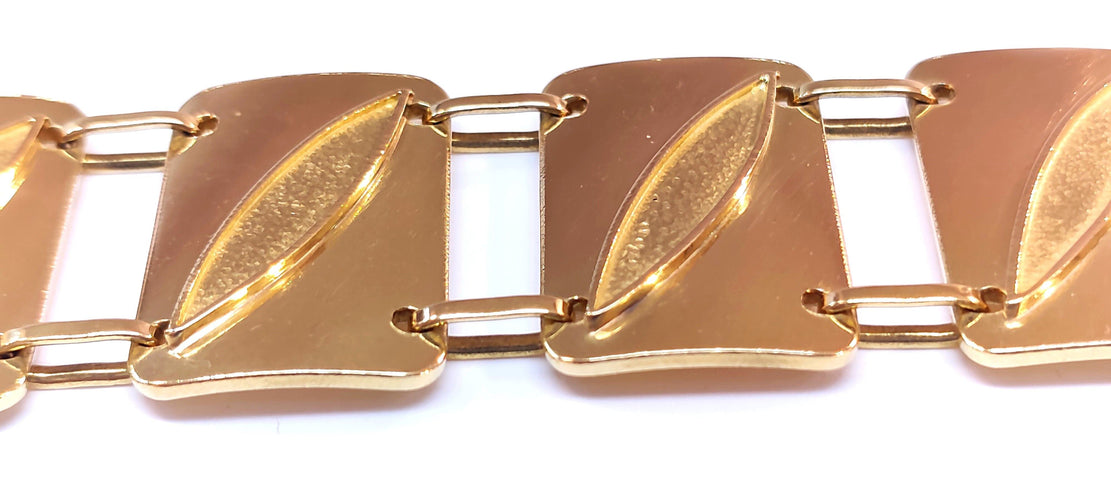 Bracelet Bracelet or jaune Années 70 58 Facettes RA/115