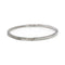 Bracelet Bracelet rigide en or blanc 750 et diamants environ 1 carat total 58 Facettes 1242