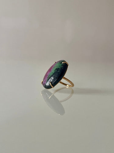 Bague Bague Zoïsite 58 Facettes