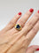 Bague 49.5 Bague Saphir et diamants en or jaune 58 Facettes