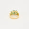 Bague 54 Bague or jaune, émeraudes et diamants 58 Facettes ALGU34