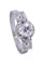 Bague 53 Solitaire art déco diamants 58 Facettes 088521