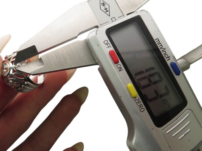 Bague 50 vintage bague style art deco 5 diamants 0.95 ct t50 en or blanc 18k 10.3gr 58 Facettes 269294