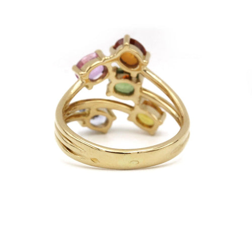 Bague 52 Bague - Or & Saphirs de Couleur 58 Facettes 250120R