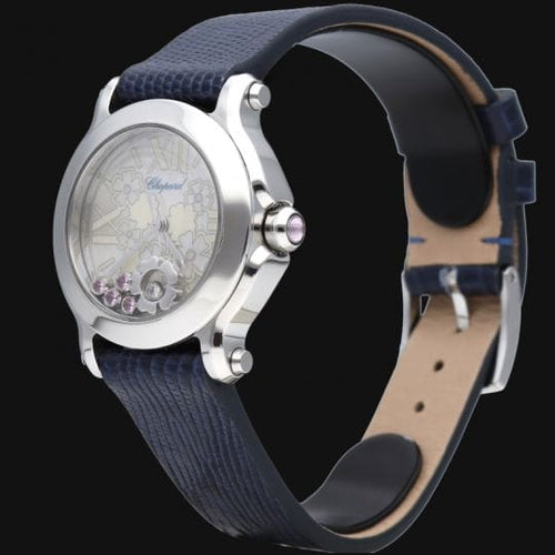 Montre Chopard Montre Happy Sport Flower 58 Facettes MT43565